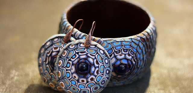 Удивительные украшения ручной работы из эпоксидной смолы и полимерной глины