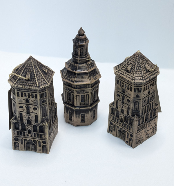 Башня-колокольчик сувенирная из керамики