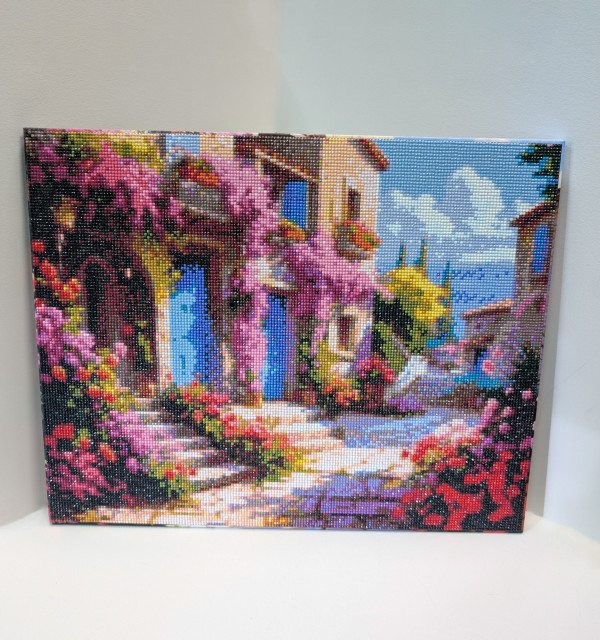 Картина, алмазная вышивка.  Картина на холсте.