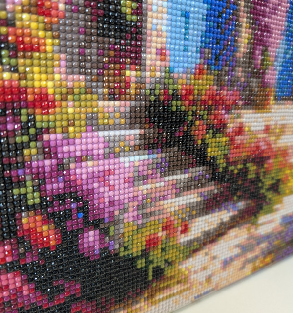 Картина, алмазная вышивка.  Картина на холсте.