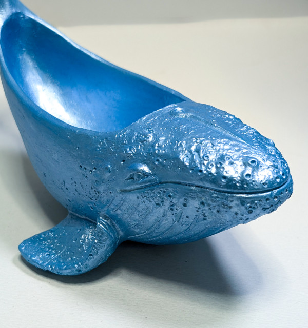 Гипсовое кашпо