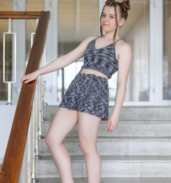 Костюм шорты и топ