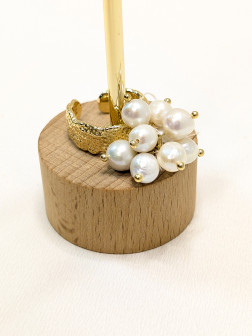 Кольцо с жемчугом