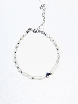 Браслет с натуральным жемчугом