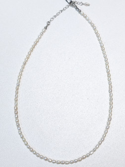 Чокер из мелкого, натурального жемчуга