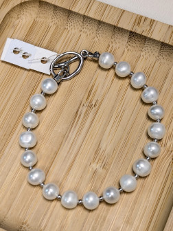 Браслет из натурального жемчуга