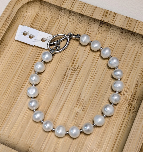 Браслет из натурального жемчуга
