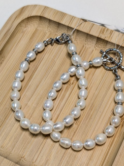 Браслет из натурального жемчуга