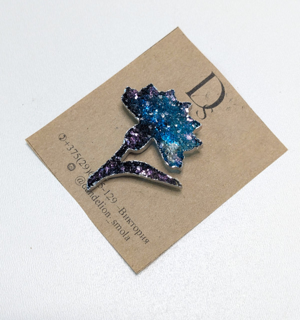 Браслет из голубого берилла и натурального жемчуга