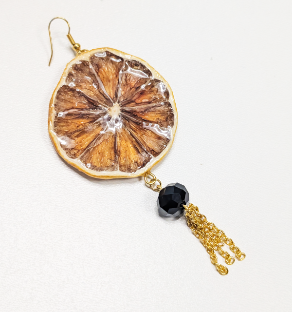 Серьги "Апельсин"