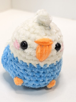 Вязаная игрушка "Курочка" 