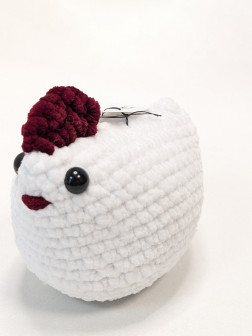 Вязаная игрушка "Курочка" 