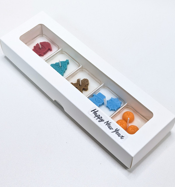 Набор "Новогодние чайные свечи"