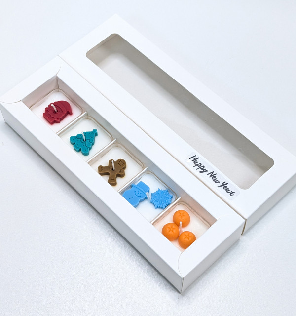 Набор "Новогодние чайные свечи"